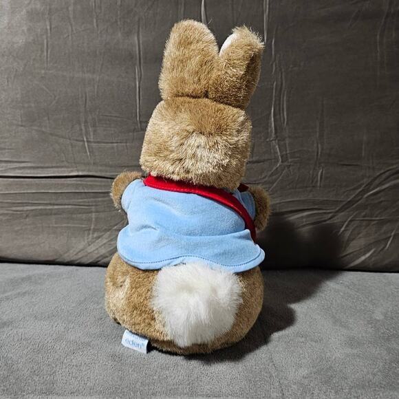 Eden Peter Rabbit Red Bag Happy Holidays WITH TAG Plush Beatrix Potter Storytime - Picture 4 of 7